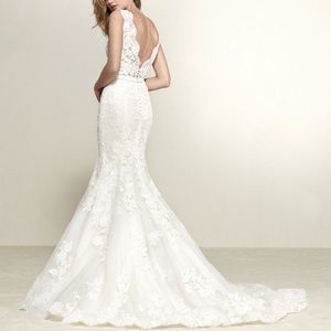 Pronovias Dril Wedding Gown